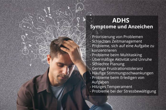 ADHS - Symptome und Anzeichen