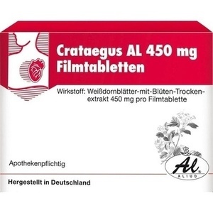Crataegus AL 450mg Filmtabletten, 100 ST