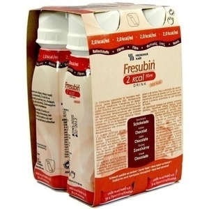 Fresubin 2 kcal fibre DRINK Schokolade Trinkfla., 4X200 ML