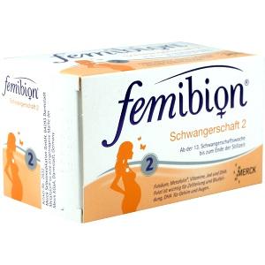 Femibion Schwangerschaft 2 (DHA+400ug Folat), 2X30 ST