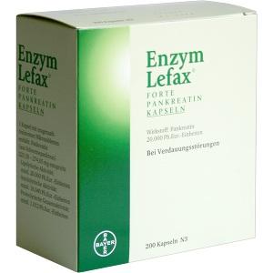 ENZYM-LEFAX FORTE PANKREATIN, 200 ST