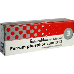SchuckMineral Globuli 3 Ferrum phosphoricum D12, 7.5 G