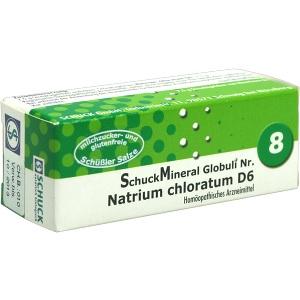 SchuckMineral Globuli 8 Natrium chloratum D 6, 7.5 G