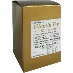 Vitamin B 6 + B 12 + Folsäure, 60 ST