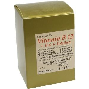 Vitamin B 12 + B 6 + Folsäure, 60 ST
