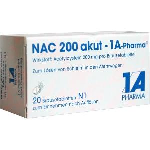 NAC 200 akut-1A-PHARMA, 20 ST
