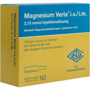 MAGNESIUM VERLA, 10x10 ML