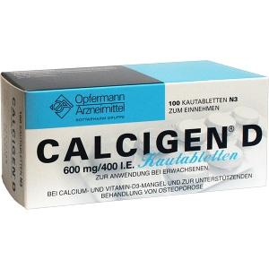 Calcigen D Kautabletten, 100 ST