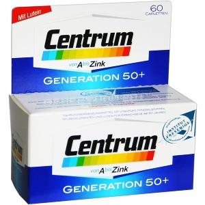 Centrum Generation 50+ A-Zink + FloraGlo Lutein, 60 ST