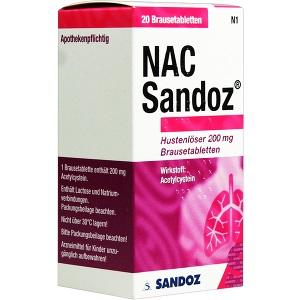 NAC Sandoz Hustenloeser 200mg, 20 ST