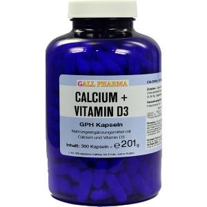 Calcium + Vitamin D3 GPH Kapseln, 360 ST