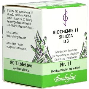 Biochemie 11 Silicea D 3, 80 ST