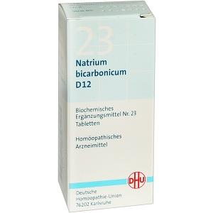 BIOCHEMIE DHU 23 NATRIUM BICARBONICUM D12, 80 ST
