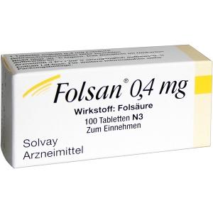 Folsan 0.4mg, 100 ST