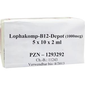 Lophakomp B12-Depot 1000mcg, 50x2 ML