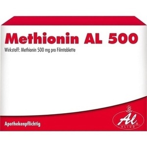 Methionin AL 500, 50 ST