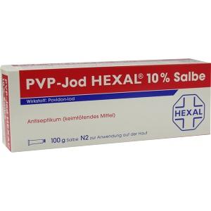 PVP-Jod Hexal 10% Salbe, 100 G
