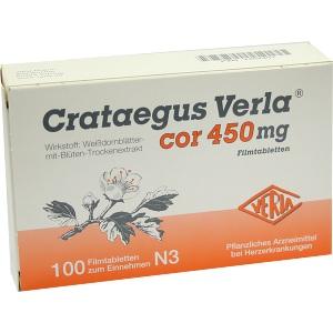 Crataegus Verla cor 450mg, 100 ST