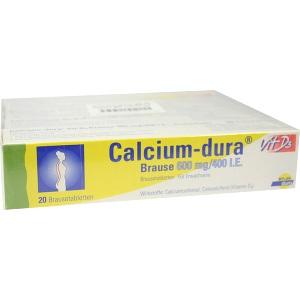 Calcium-dura Vit D3 600mg/400 I.E., 100 ST