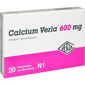 Calcium Verla 600mg, 20 ST
