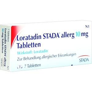 Loratadin STADA allerg 10mg Tabletten, 7 ST