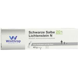 Schwarze Salbe 20% Lichtenstein N, 40 G