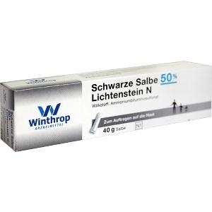 Schwarze Salbe 50% Lichtenstein N, 40 G