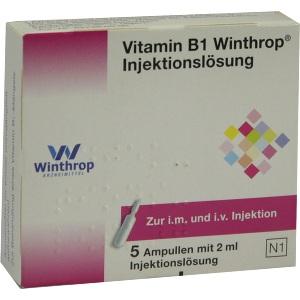 Vitamin B1 Winthrop Injektionslösung, 5 ST