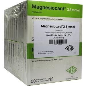 Magnesiocard 2.5mmol, 20x50 ST