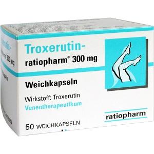 Troxerutin-ratiopharm 300mg Weichkapseln, 50 ST