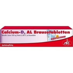 Calcium-D3 AL Brausetabletten, 40 ST