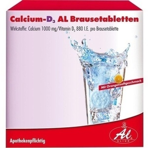 Calcium-D3 AL Brausetabletten, 100 ST