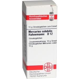 MERCURIUS SOLUB HAHNEM D12, 10 G