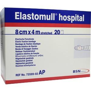 Elastomull hospital 4mx8cm, 20 ST