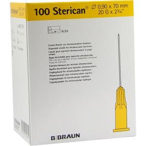 Sterican Kanülen 20GX2 4/5 0.9X70mm, 100 ST