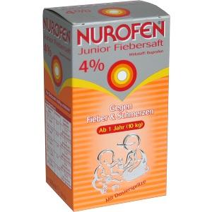 Nurofen Junior Fiebersaft 4%, 100 ML