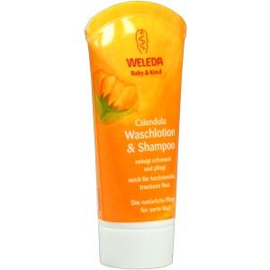 WELEDA Calendula-Waschlotion & Shampoo Baby & Kind, 20 ML