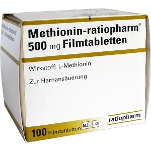 Methionin-ratiopharm 500mg Filmtabletten, 100 ST