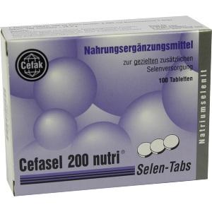 Cefasel 200 nutri Selen-Tabs, 100 ST