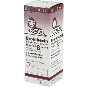 BROMHEXIN K.Meuselb.Trf.8mg/ml, 30 ML