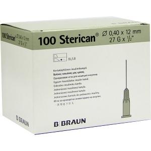 Sterican Ins.Einm.Kan. 27GX1/2 0.40X12mm, 100 ST