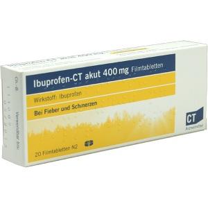 Ibuprofen - CT akut 400mg Filmtabletten, 20 ST
