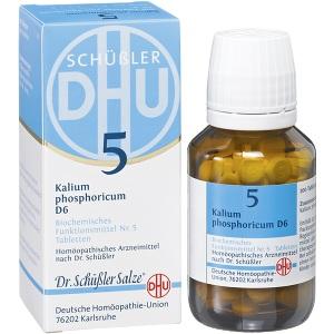 BIOCHEMIE DHU 5 KALIUM PHOSPHORICUM D 6, 200 ST