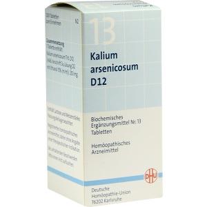 BIOCHEMIE DHU 13 KALIUM ARSENICOSUM D12, 200 ST