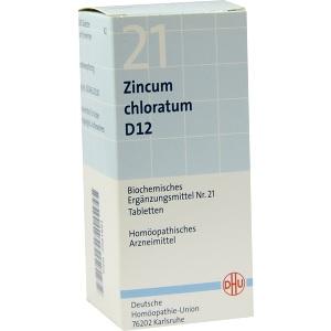 BIOCHEMIE DHU 21 ZINCUM CHLORATUM D12, 200 ST
