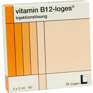 vitamin B 12-loges Injektionslösung, 5x2 ML