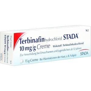 Terbinafinhydrochlorid STADA 10mg/g Creme, 15 G