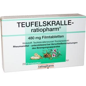 TEUFELSKRALLE-ratiopharm, 20 ST