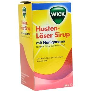 WICK Husten-Löser Sirup mit Honigaroma, 120 ML