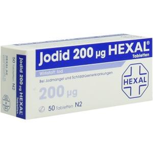 Jodid 200 Hexal, 50 ST
